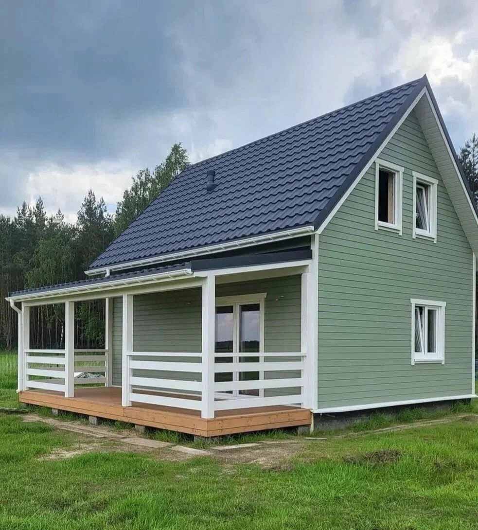 Частный дом вид снаружи